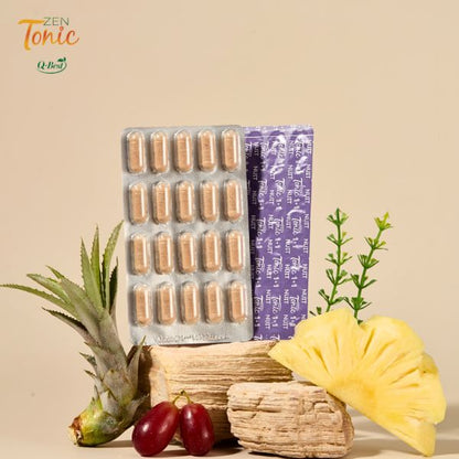 Zen&Tonic Shape Balanced Day + Night | 24/7 Dual-Action Appetite Control & Detox | Plant-Based Wellness