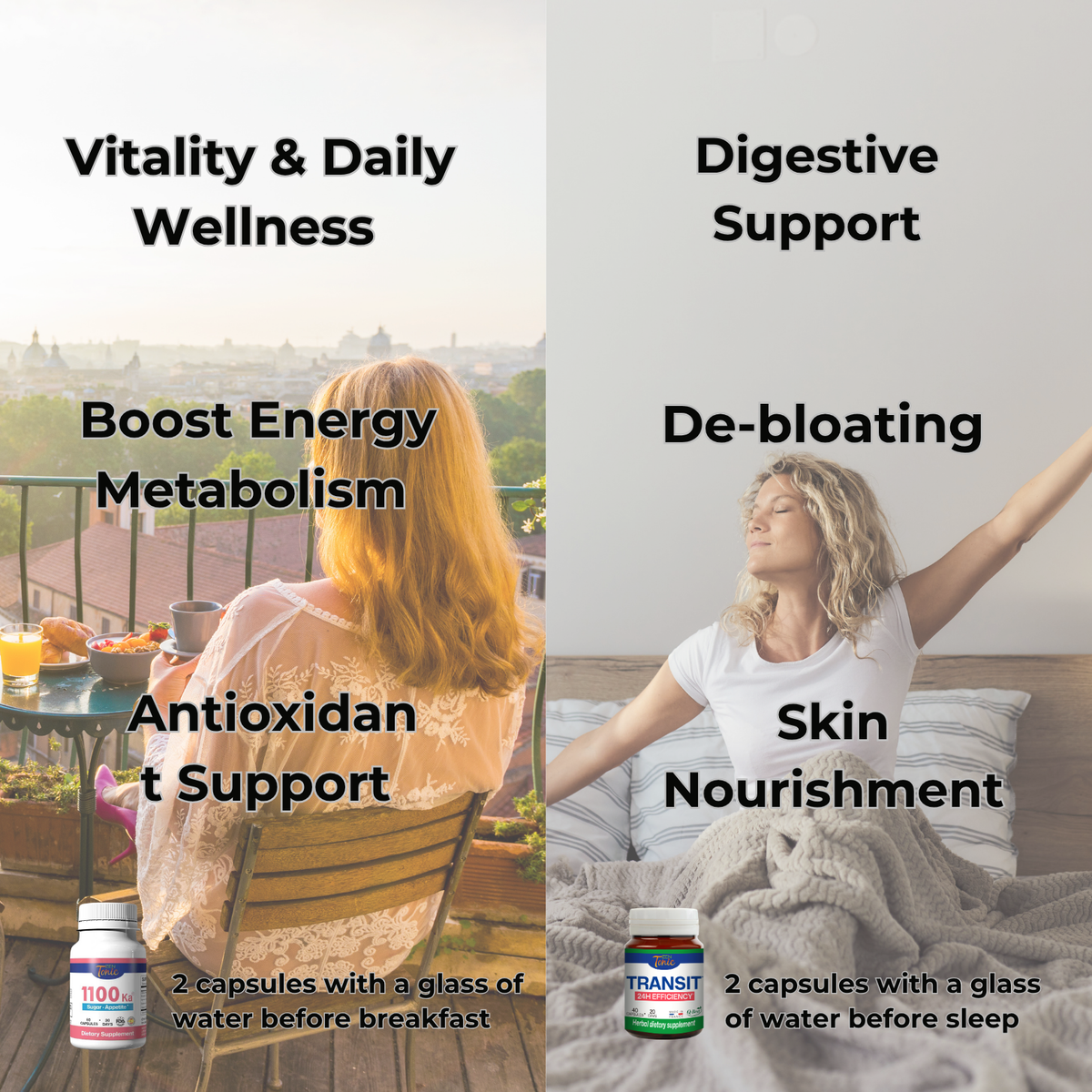 Day & Night Metabolic Support – 60-Day Program