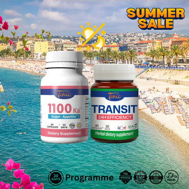 Day & Night Morning Burn Fat & Night Detox 1 month Program