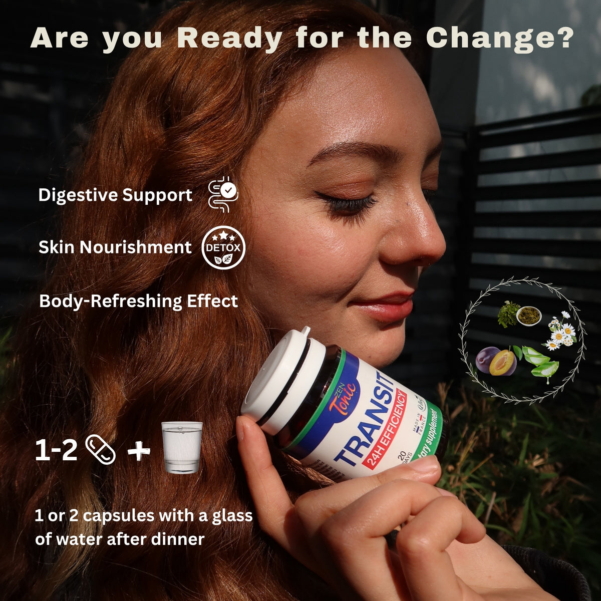 Day & Night Morning Burn Fat & Night Detox 1 month Program