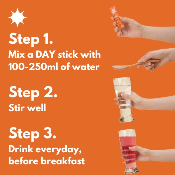 Zen&Tonic Metabolactive | 2-in-1 Detox | Body Shape  | Made in France | Metabolism & Digestive Support Sachets