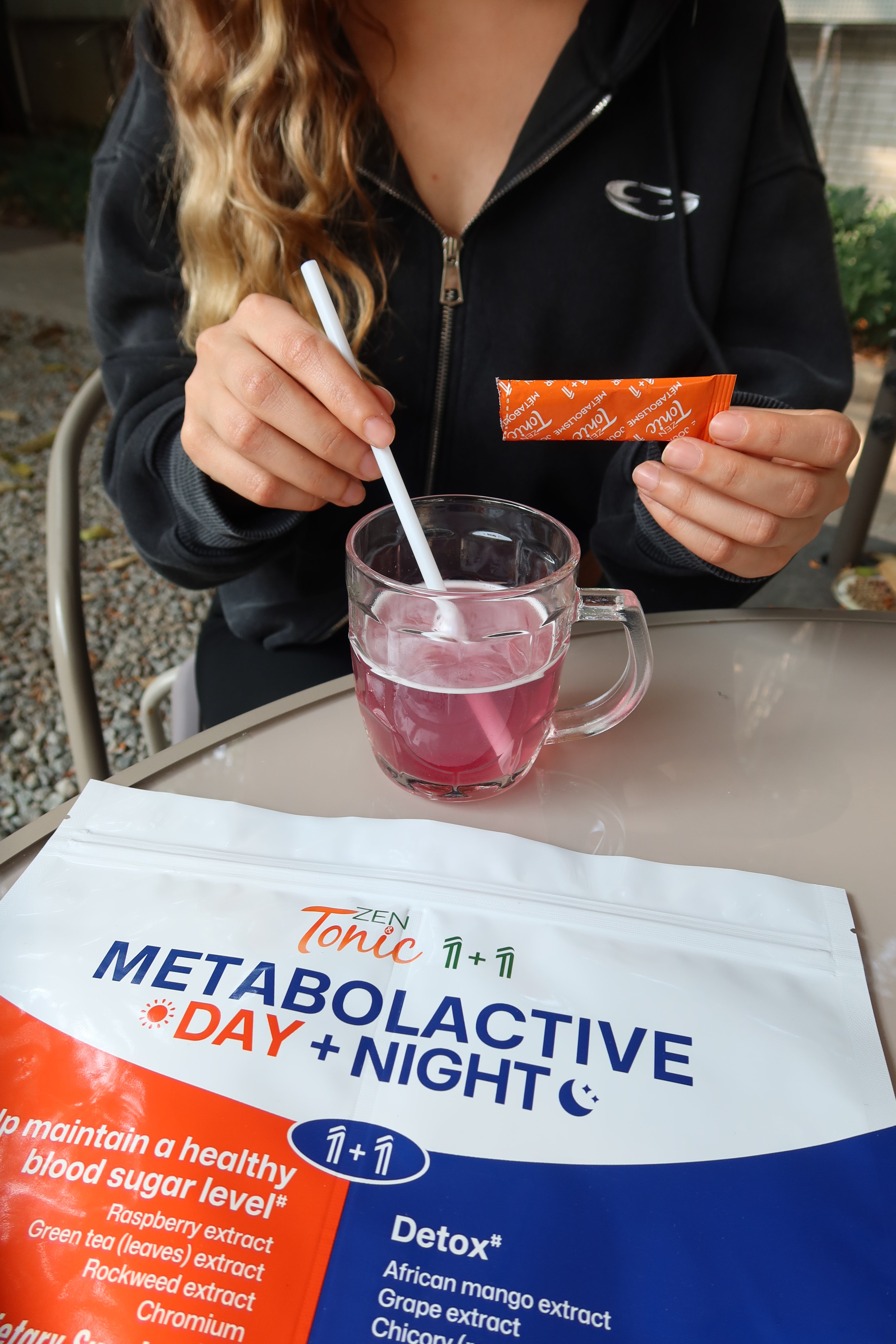 Zen&Tonic Metabolactive | 2-in-1 Detox | Body Shape  | Made in France | Metabolism & Digestive Support Sachets