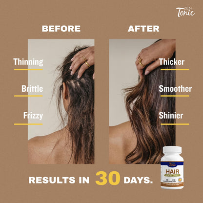 Hair Growth & Strength – Biotin + Multi-Vitamins
