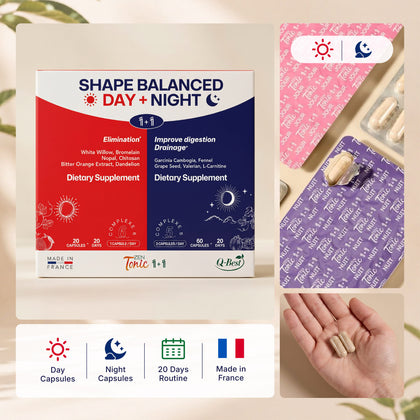 Shape Balanced Day + Night | Appetite Control & Detox Support