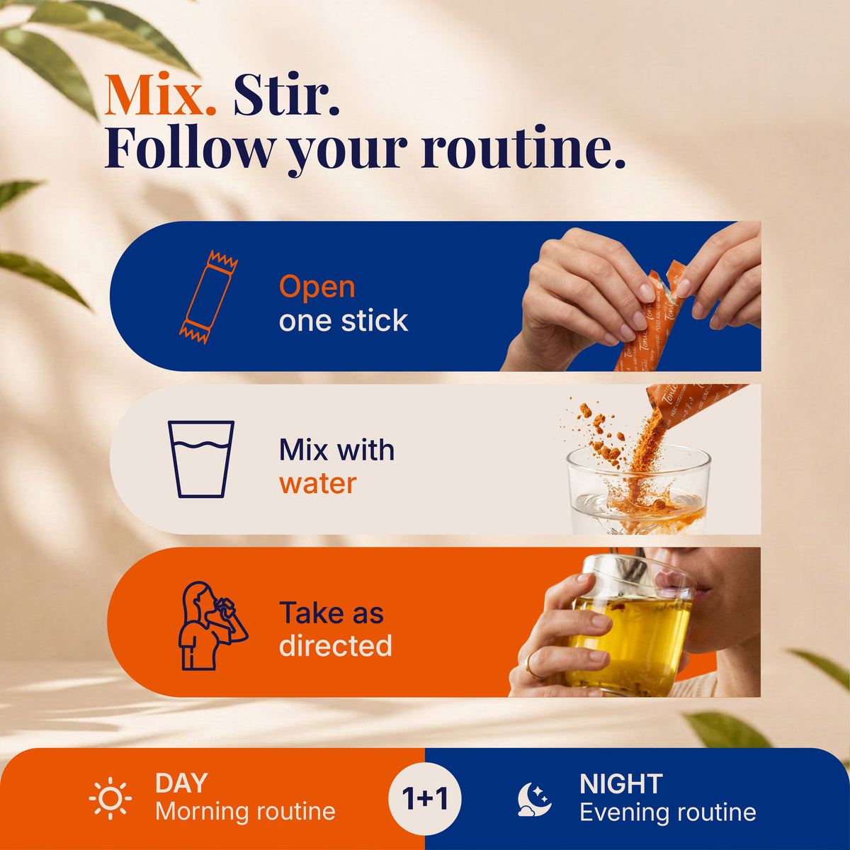 Metabolactive Day + Night | 2-in-1 Metabolism & Detox Sachets