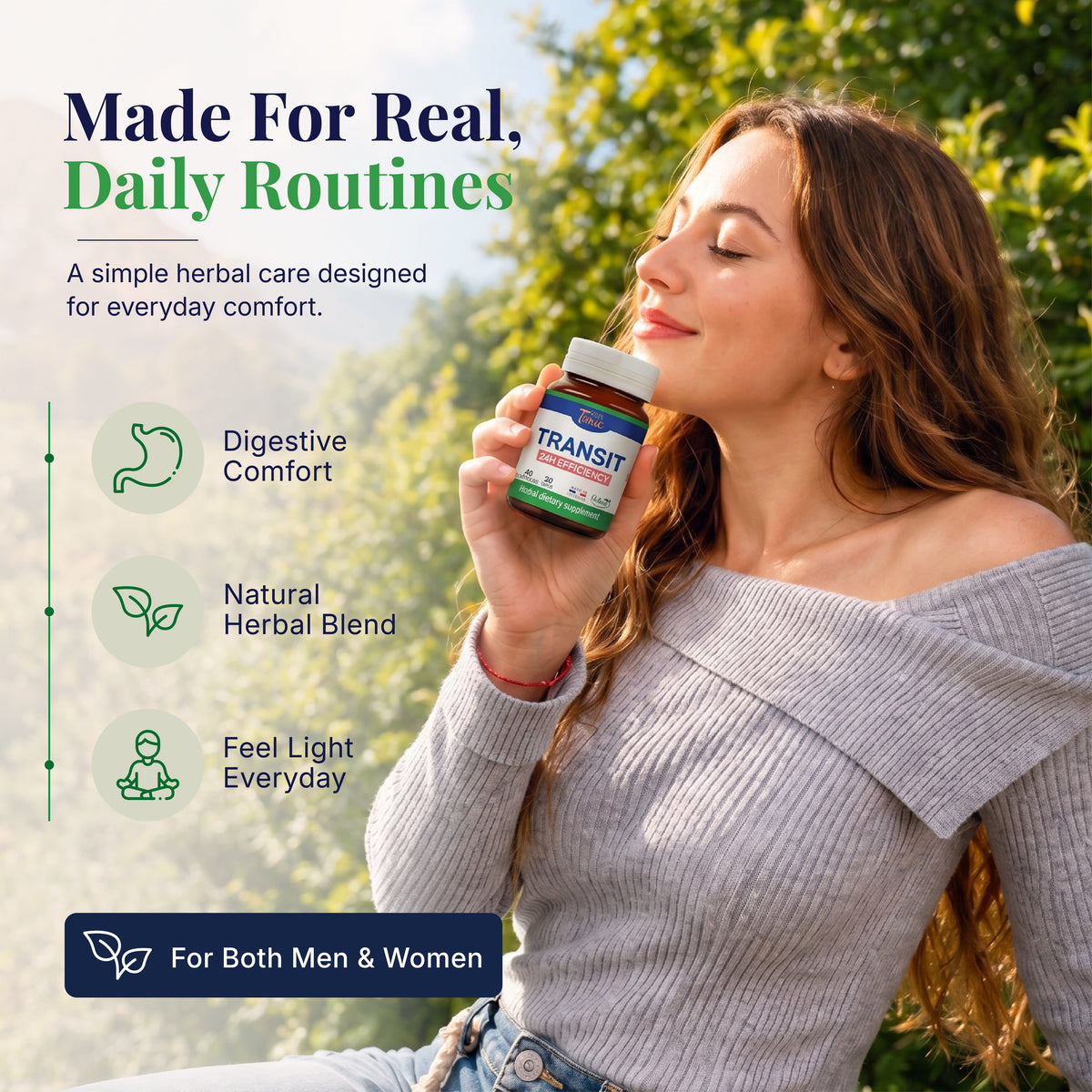 Transit 24H Efficiency | Digestive, Detox & Bloating Support