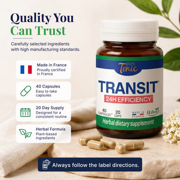 Transit 24H Efficiency | Digestive, Detox & Bloating Support