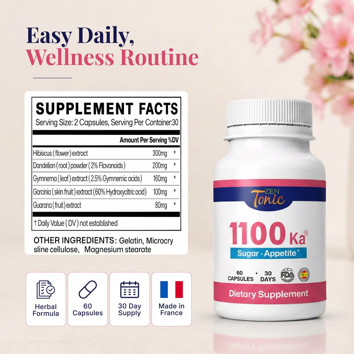Calory Balance Capsules | Sugar, Appetite & Daily Energy Support